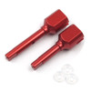 Yeah Racing TATT-045RD Alum Main Drive Shaft Joint Red : Tamiya TT-01/ TT-01E