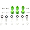 GPM Racing Aluminum Hex Adapters 9mm Thick (30Pcs) Green : Traxxas TRX-6