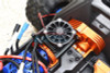 GPM Racing Aluminum Motor Heatsink w/ Cooling Fan (9Pcs) Set Grey : Maxx