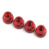 Yeah Racing YT-0182RD Car Setup System Lock Nut for YT-0140 Red (4 pcs)