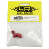Yeah Racing YT-0182RD Car Setup System Lock Nut for YT-0140 Red (4 pcs)