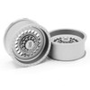 Incision IRC00311 Aluminum KMC XD136 Panzer 1.9 Beadlock Wheels (2) Clear