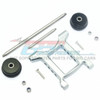 GPM Racing Aluminum Rear Adjustable Wheelie - (1) Set Grey : Big Rock