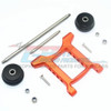 GPM Racing Aluminum Rear Adjustable Wheelie - (1) Set Orange : Big Rock