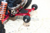 GPM Racing Aluminum Rear Adjustable Wheelie - (1) Set Orange : Big Rock