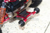 GPM Racing Aluminum Rear Adjustable Wheelie - (1) Set Red : Big Rock
