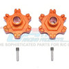 GPM Racing Aluminum Wheel Hex +6mm (4Pcs) Set Orange : Limitless