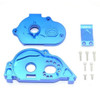 GPM Racing Alum Rear Gear Protection Motor Mount Blue : Granite 4X4 BLX Mega