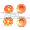 GPM Racing Alum Wheel Lock Orange : Kraton / Senton / Typhon / Talion / Outcast