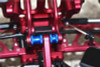 GPM Aluminum Collar for Rear Chassis Brace Red : Kraton / Notorious / Talion