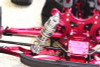 GPM Alum Front Double Section Spring Dampers 115mm Black : Kraton/Outcast/Notorious