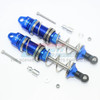 GPM Alum Front Double Section Spring Dampers 115mm Blue : Kraton / Outcast / Notorious