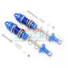 GPM Alum Rear Double Section Spring Dampers 135mm Blue : Kraton / Outcast / Notorious