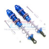 GPM Alum Rear Double Section Spring Dampers 135mm Blue : Kraton/Outcast/Notorious