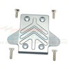 GPM Aluminum Rear Chassis Protection Plate Grey : Kraton / Outcast / Notorious