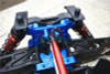 GPM Racing Aluminum Front Shock Mount Blue : 1/5 KRATON 8S BLX Monster Truck