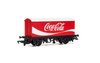 Hornby R6934 LWB Box Van Coca-Cola OO Scale