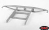 RC4WD VVV-C0649 Rough Stuff Metal Rear Bumper w/Exhaust Tips Silver : SCX10 II