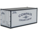 Walthers 20' Smooth-Side Container - Ready to Run - Compass Container Company HO Scale