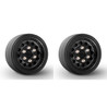 Gmade GM70224 1.9" NR01 Black Beadlock Wheels (2) 1.9inch / 12mm Hex Size Tires