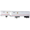 Walthers 949-2517 40' Trailmobile Trailer US Postal Service 2-Pack HO Scale