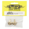 Yeah Racing AXSC-026 Brass Front Steering Knuckles Set : Axial SCX24