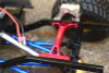 GPM Aluminum Rear Chassis Brace Red : Element Enduro Sendero Trail Truck