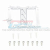 GPM Racing Aluminum Front Servo Mount Silver : 1/10 Enduro Sendero