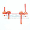 GPM Racing Alum Front+Rear Magnetic Body Posts Orange : Enduro Sendero