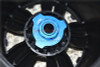 GPM Racing Aluminum Wheel Hub Hex +11mm Blue : 1/5 KRATON 8S BLX