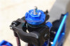 GPM Racing Aluminum Hex Adapter +2mm Blue : Rustler 4x4 VXL