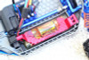 GPM Racing Aluminum Battery Hold-Down Blue : Rustler 4x4 Gen 1 Chassis