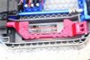 GPM Racing Aluminum Battery Hold-Down Orange : Rustler 4x4 Gen 1 Chassis