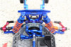 GPM Racing Aluminum Rear Knuckle Arm Orange : Rustler 4x4