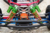 GPM Alum Front Adjustable L-Shape Piggy Back Shocks 87mm Grey : Rustler 4x4 VXL