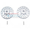 GPM Racing Aluminum +3mm Hex w/ Brake Disk Grey : Unlimited Desert Racer GPM Racing Aluminum +3mm Hex w/ Brake Disk Grey : Unlimited Desert Racer