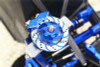 GPM Alum +3mm Hex w/ Brake Disk Silver / Silver Lining : Unlimited Desert Racer