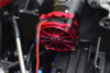 GPM Aluminum Motor Heatsink with Cooling Fan Blue : Unlimited Desert Racer