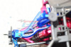 GPM Alum Front Upper & Lower Arms+Knuckle Arms Blue : Unlimited Desert Racer