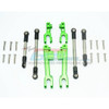 GPM Alum Front & Rear Sway Bar Green & Stainless Steel Linkage : Unlimited D.R