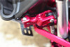GPM Alum Front & Rear Sway Bar Red & Stainless Steel Linkage : Unlimited D.R