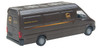 Walthers UPS (R) Delivery Van - Modern Shield Logo Worldwide Services HO Scale