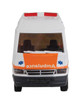 Walthers Service Van - Ambulance White / Orange / Blue HO Scale