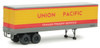 Walthers 35' Fluted-Side Trailer Union Pacific (R) Freight Service 2-Pack HO Scale