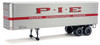 Walthers 35' Fluted-Side Trailer PIE Pacific Intermountain Express 2-Pack HO Scale