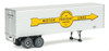 Walthers 35' Fluted-Side Trailer Cooper Jarrett, Inc. 2-Pack HO Scale