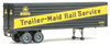 Walthers 35' Fluted-Side Monon Trailer-Maid Rail Service 2-Pack HO Scale