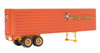 Walthers 35' Fluted-Side Trailer Glendenning 2-Pack HO Scale