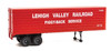 Walthers 35' Fluted-Side Trailer Lehigh Valley Piggy-Back Service 2-Pack HO Scale