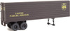 Walthers 35' Fluted-Side Trailer - United Parcel Service - 2-Pack HO Scale